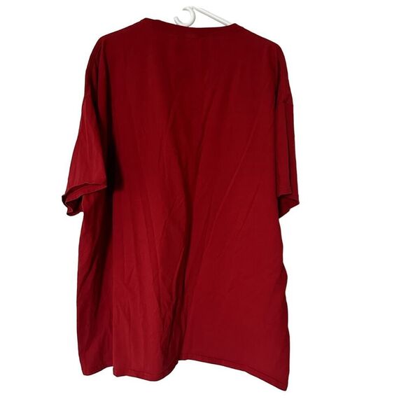 Disney Red Mickey Mouse "Grandpa" Graphic Short Sleeve T-Shirt- 3XL - Picture 2 of 7